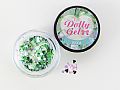 RJ004Dolly Gel 夢幻桃心亮片-綠 G
